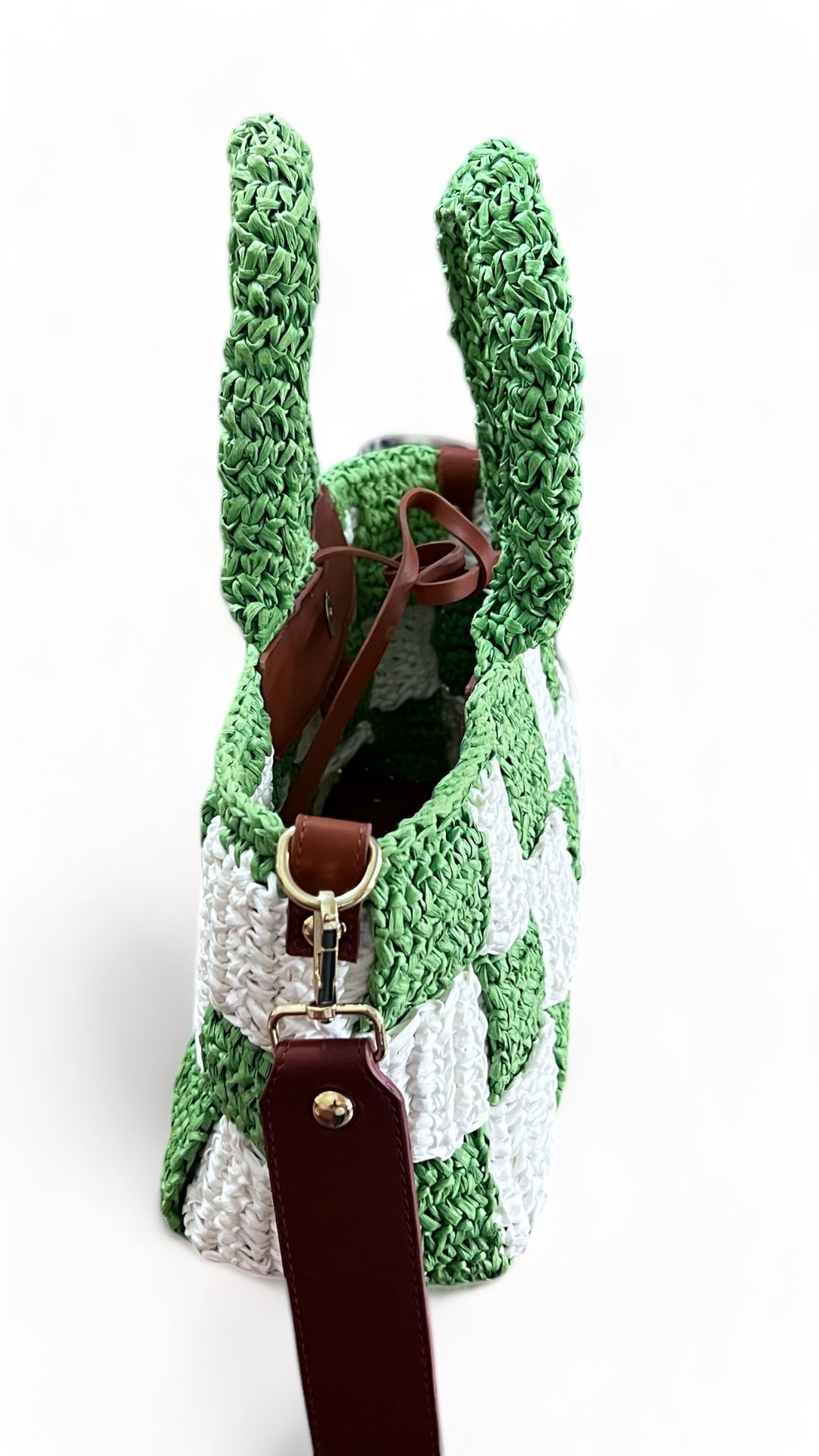 TUIME DAMA Bag White/Green