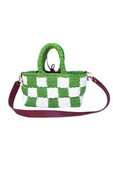 TUIME DAMA Bag White/Green