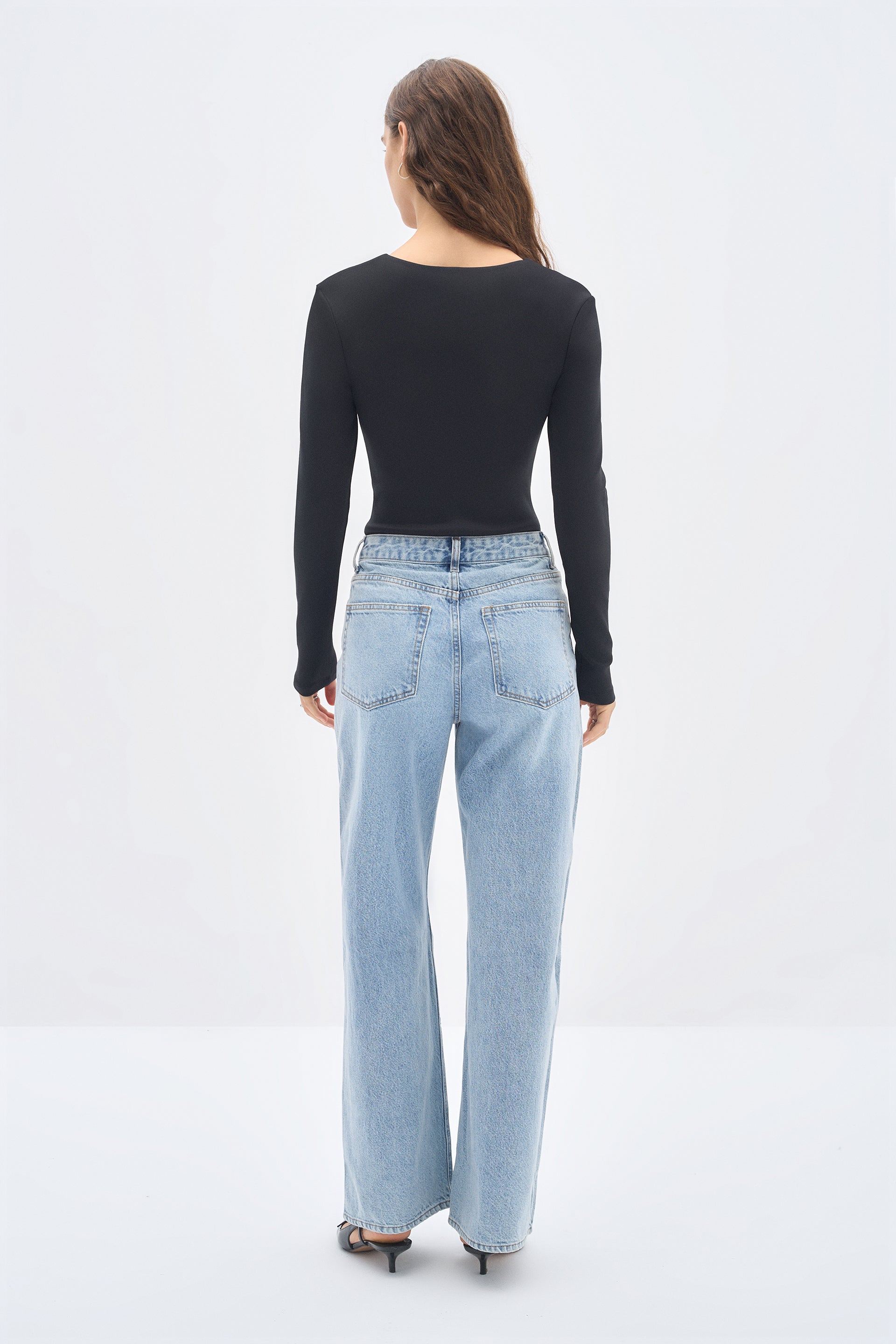 Wear Three Points Samantha Bodysuit (With Zipper)