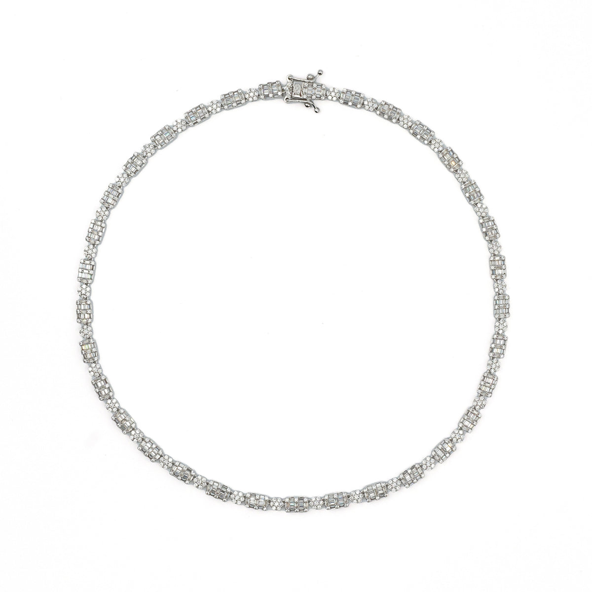 SooSilkyGems INVISIBLE BAGUETTE CHOKER