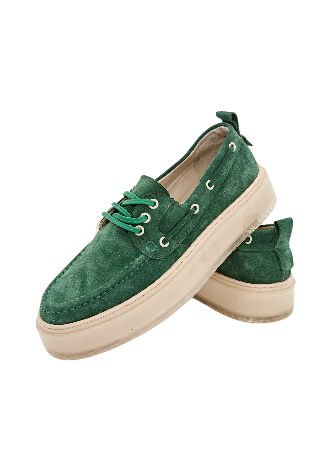 Dellel Deri Green Jasmine Sneakers