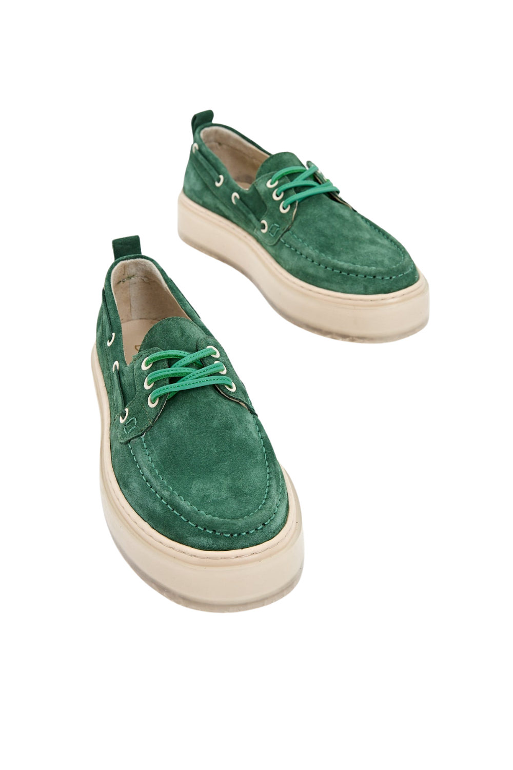 Dellel Deri Green Jasmine Sneakers