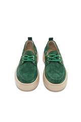 Dellel Deri Green Jasmine Sneakers